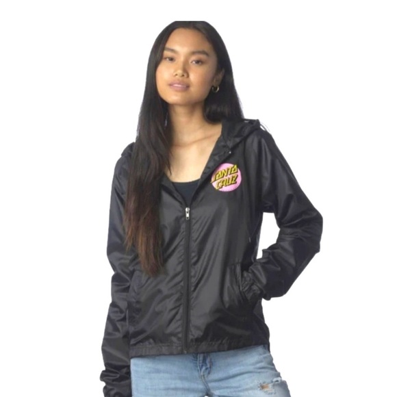 Santa Cruz Skateboards Jackets & Blazers - Santa Cruz Skateboards Windbreaker size: s (juniors)